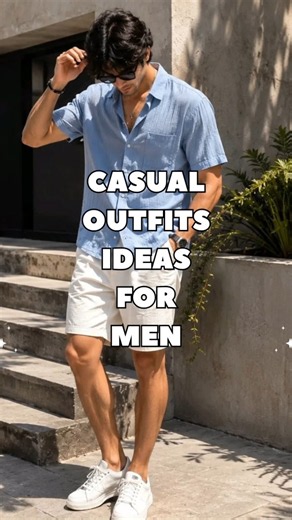 5 Casual Summer Outfits for Men 2026 ☀️👟