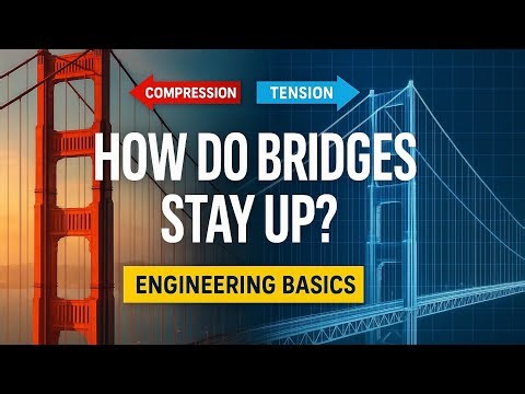How Do Bridges Stay Up? | Engineering Basics