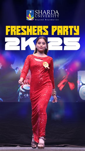 Sharda University Official on Instagram: "🎉✨ What. A. Night! 💃🕺 Freshers’ Party 2025 at Sharda University was pure magic — from stunning fashion walks to electrifying dance performances and an unforgettable DJ Night with DJ Carnivore! 🎧🔥 The campus came alive with music, cheers, laughter, and endless energy as students owned the stage and the dance floor! 🎭💫 Here’s to new beginnings, new bonds, and memories that will last a lifetime! 💙 #ShardaUniversity #Freshers2025 #DJNight #CampusVibe