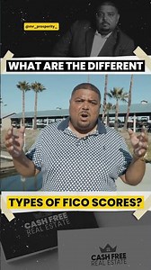Different types of FICO scores