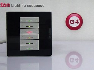 Smart-Bus (S-Bus G4) 6 Gang Button Led Sequence
