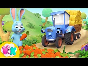 Veľký Modrý Traktor 🚜 Zvuky zvierat pre deti | Slovenské detské pesničky - HeyKids