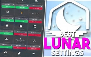 lunar客户端设置！