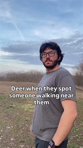 Deer Reactions 🦌 #funny #humor #comedy #midwest