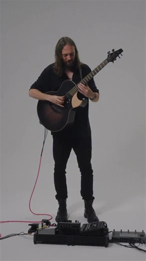 Meet my Hybrid Baritone Guitar - ‘Goliath’ 🎸 1/3 Bass. 1/3 Guitar. 1/3 Slide. 1/3 Awesome 💪 ‘Goliath’ is a song about unavoidable change. One of my favourites from the Galactic Acid album 💫 Full video out today 📺 Link in comments... ⚡️Powered by Benjamin Guitars & Neural DSP #guitar #neuraldsp #acoustic #electricguitar #fingerstyle | Mike Dawes