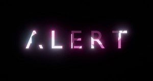 4K Alert text render for Alert warning about Pandemics, virus, and information. Health care alert and Technology and Cyber security background. Virus Alert. Warning.