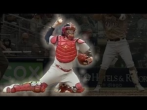 MLB Catchers Throwing From Their Knees Highlight Reel (2022)