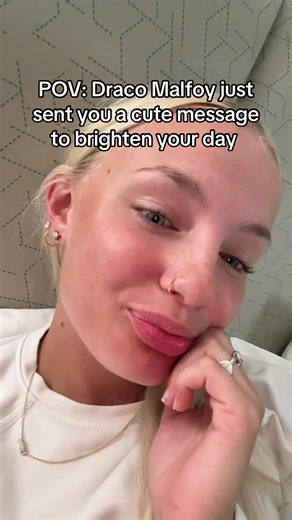 Draco Malfoy's Charming Message POV