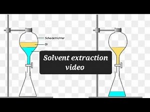 solvent extraction complete video practical