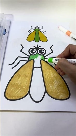 Fly Coloring 🪰 | Fun & Easy for Kids | Coloring / Kids / Nature