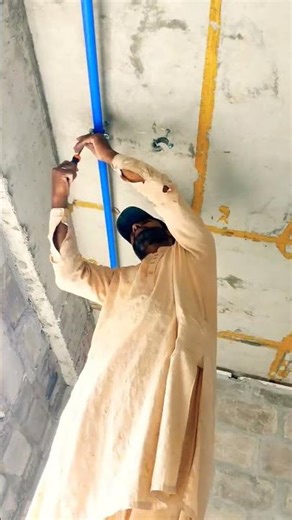 PPRC pipe complete fitting for bathroom|| hanging plumbingfl work for bathroom||ppr work