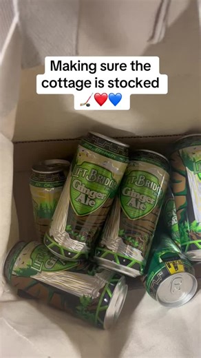 Do you think we have enough ginger ale? Our Lift Bridge Soda is now available on Amazon!