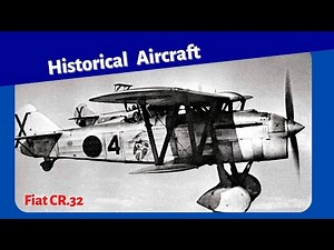 Fiat CR.32 the beautiful fighter biplane
