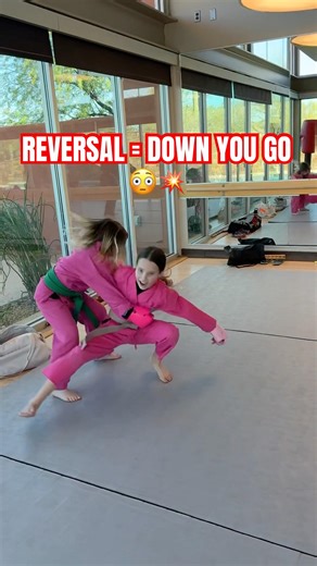 REVERSAL INTO TAKEDOWN 😳🔥 #shorts