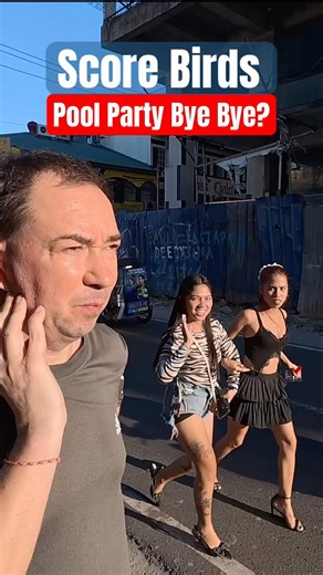 Score Birds Pool Party Back? 🇵🇭 #travel