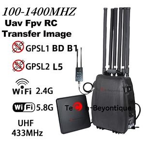 [Hot Item] Portable Fpv Drone Defense Backpack Jammer Signal Blocker Anti Drone Equipment