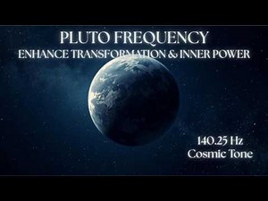 Pluto Frequency 140.25 Hz Cosmic Tone - Enhance Inner Transformation & Inner Power