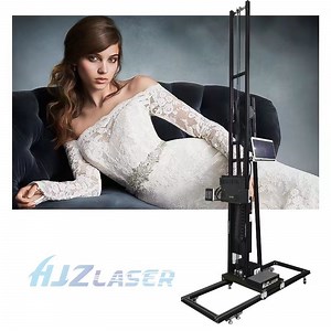 [Hot Item] 3D Wallpen Vertical Direct UV Inkjet Wall Printer with Double Head Cmyk W Colour