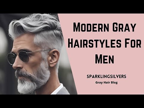 Modern Gray Hairstyles for Men