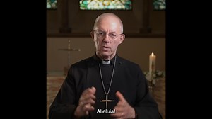 16K views · 2.7K reactions | At Easter, our shattered world is interrupted by hope. When it was still dark, Jesus Christ was raised from the dead, God's glory was made known to the grieving and the lost, and a new world was not just made possible, but real. Alleluia! Christ is risen indeed! | Archbishop of Canterbury | Facebook