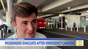 Passengers forced to evacuate after jet’s emergency landing