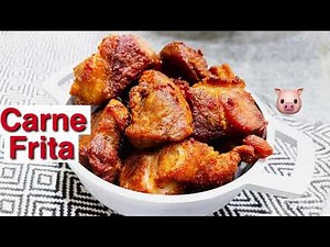 Cómo hacer Carne Frita (How to make Fried Pork Chunk)