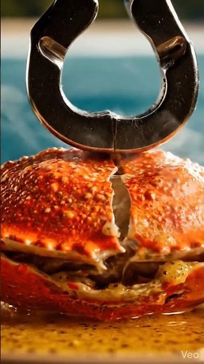 🌊🦀 Spicy Chili Garlic Crab by the Beach! So Juicy & Satisfying 🤤🔥 #chilis #greenchili #aioli