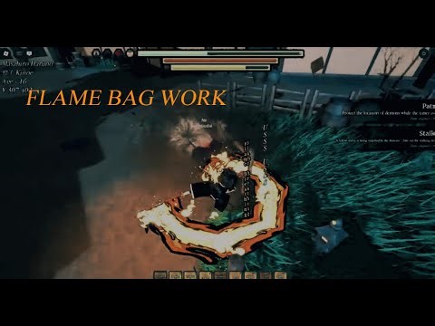 FLAME BURST BAG WORK | Demon Hunter Roblox