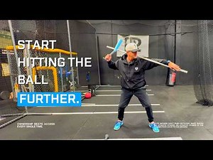 Start hitting the ball further: PVC + V-Swing hitting lesson.