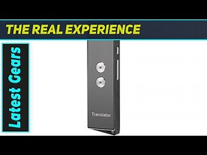 Portable Translator Device: Your Ultimate Real-Time Language Companion