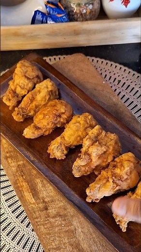KFC-Style Chicken Wings at Home Crispy & Juicy🍗 #ChickenWings #KFCStyle #CrispyChicken #Chicken #fyp