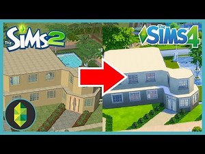 Building a Sims 2 house in The Sims 4!