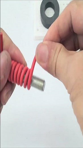 DIY - How to generate electricity using a magnet coil