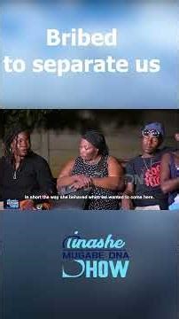 PART 3|BRIBE TO SEPERATE US: TINASHE MUGABE DNA SHOW #dna #short
