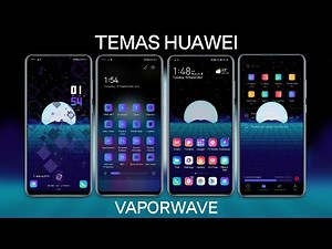 LOS MEJORES TEMAS para tu HUAWEI 2020!! VAPORWAVE (EMUI THEMES)