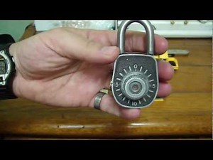 Unboxing and Unlocking the Vintage Gougler Key Controlled Combination Padlock VERY EXCITING