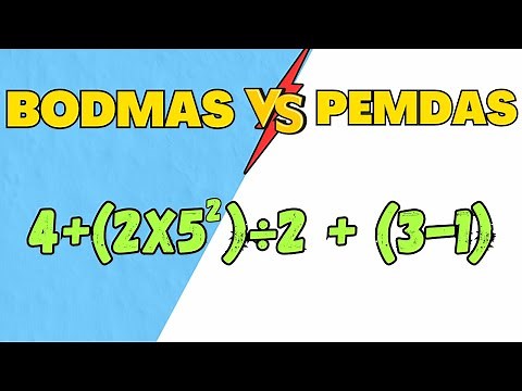 BODMAS vs PEMDAS