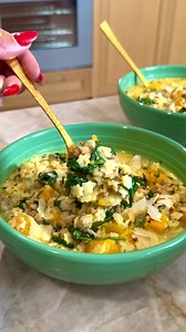 BUTTERNUT SQUASH SAUSAGE SOUP, which happens to be one of my absolute favorites! I always make a double batch of this recipe to FREEZE bc it’s perfect to defrost on days you are craving a yummy comfort meal. This soup is nourishing, flavorful and perfect for fall!⁣ ⁣ Comment LINK and I will DM you the link to the star pasta, meat masher and more!⁣ ⁣ Makes 6 servings⁣ 1 lb mild or spicy italian sausage (uncooked)⁣ 1 tb fresh thyme (remove the stems)⁣ 1/4 tsp crushed red pepper flakes⁣ 2 tsp groun