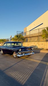 1956 Chevy Bel Air 🖤 #ClassicCarCommunity #Samspace81 #carvideo #classiccarshow #car #classiccarspotting #coolcars #carculture #classiccarsdaily | Samspace81