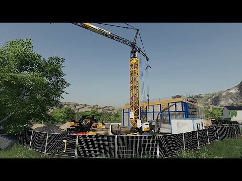 |FS19| Ma petite entreprise de TP (On monte une GRUE fonctionnelle sur un chantier) EP8