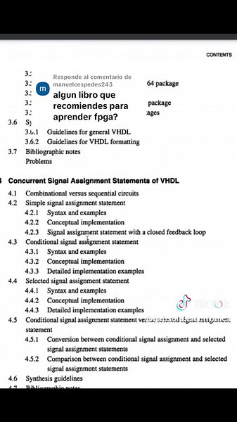 Libros recomendados para aprender VHDL y arquitectura FPGA