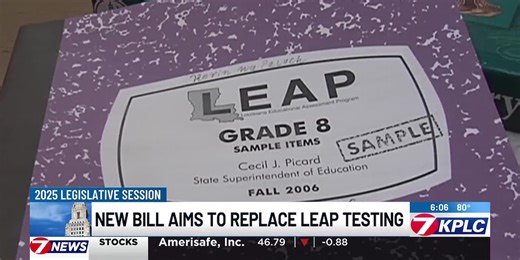 State lawmaker proposes bill to replace LEAP standardized testing