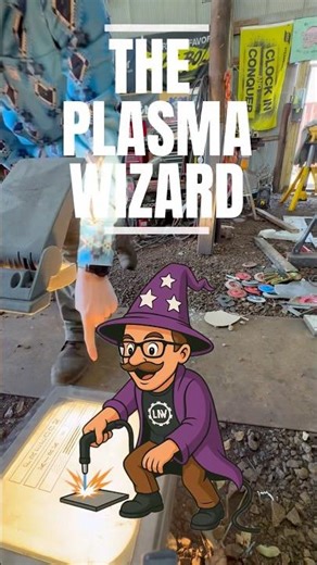 The plasma wizard at work 😎