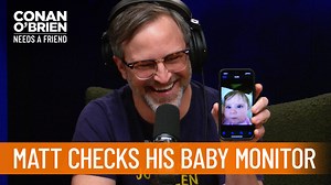 28K views · 439 reactions | Matt Gourley checks his baby monitor from the studio. https://listen.teamcoco.com/gourleymonitor | Team Coco | Facebook