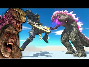 Evolved Godzilla vs EVERY Pacific Rim ROBOT