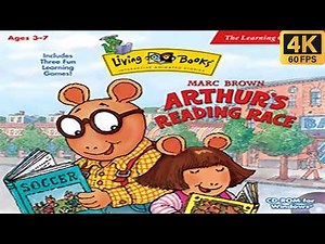 Arthur's Reading Race - Living Books (PC) Full Gameplay Walkthrough 4K UHD Longplay