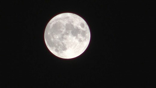 Here's a look at the full Harvest Moon over Boston tonight. Simply a stunning view! 🌕❤️ | WCVB Channel 5 Boston