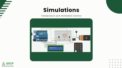 📌It's time to discover our students' graduation projects for El-Forsa Arduino and Electronics Diploma.🥰 AgroFusion Control Platform (AFCP) 🌾 Our idea is a very important project in the field of agriculture. It’s a system made up of six integrated subsystems, designed to serve farmers and their agricultural lands. 🌱 Thanks to our device containing multiple sensors, it helps protect lands from animals 🦏🦬, manage water efficiently 💧, and provide optimal temperature and light 🌞 for plants to