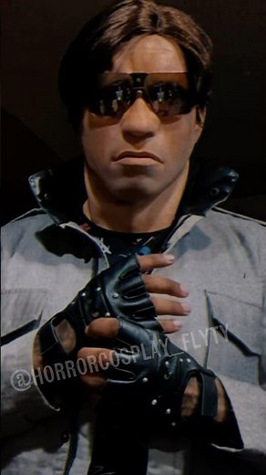 1984 Terminator Cosplay - Latex Mask done by GreyLand Films