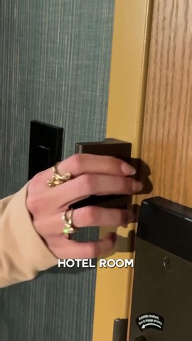 I always travel with this portable lock! 🔒